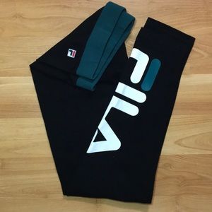 Fila Pants - Fila Logo Imelda Leggings Fila Pants - Fila Logo Imelda Leggings
